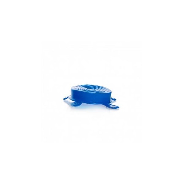 Dwk Life Sciences Silicone Lids, Large Stretch, 84-100 mm, Blue, 5/pk, 5PK 212302B - main